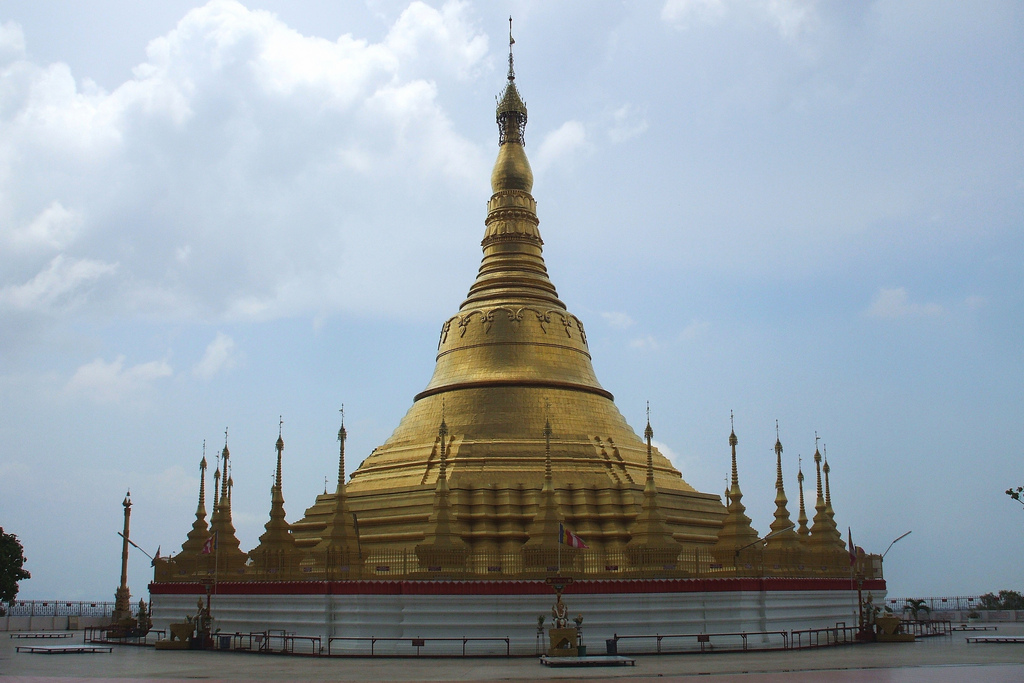 The Sample of Shwedagon Pagoda