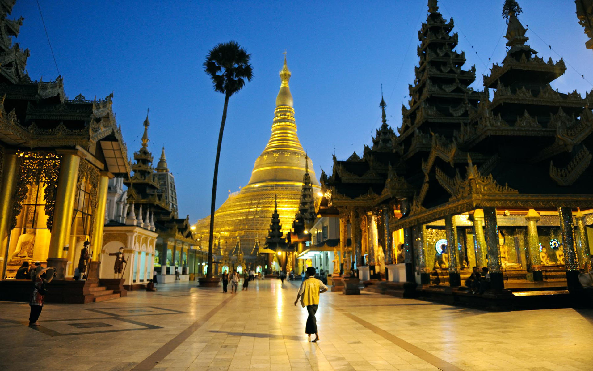 Yangon by night