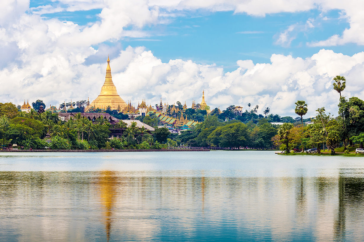 Yangon in March