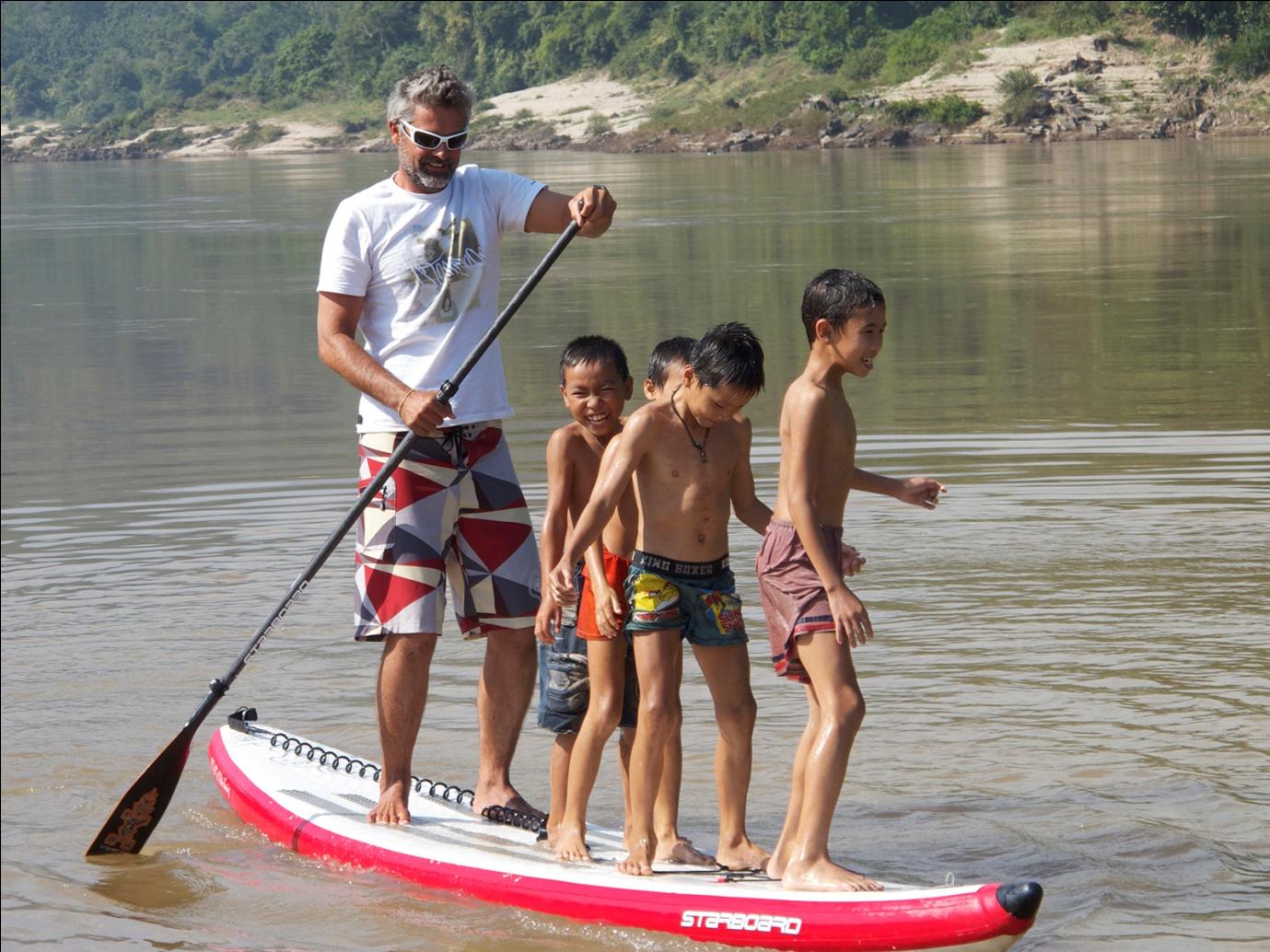 Stand-up paddle boarding