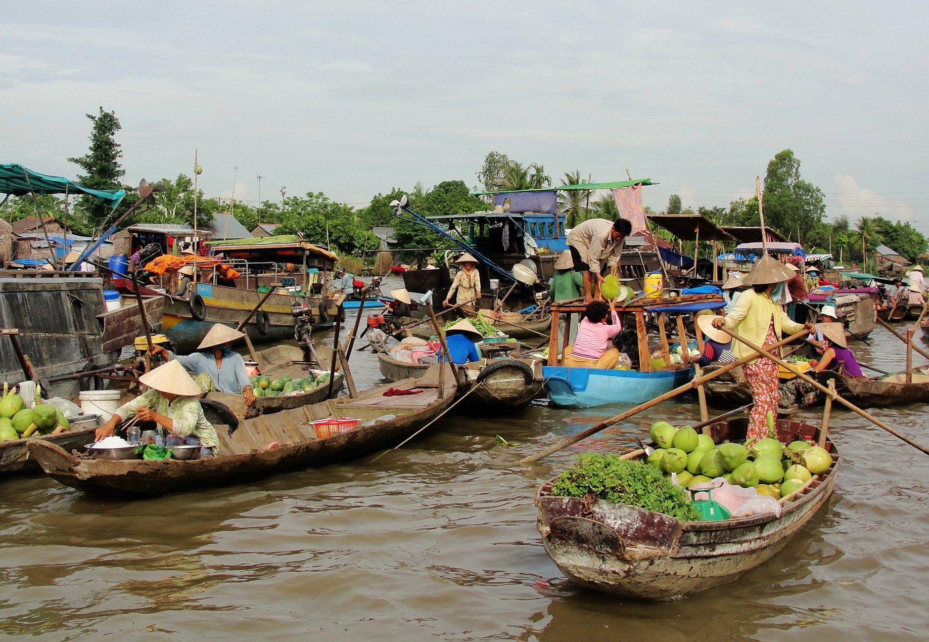 Cai Be Floating Market