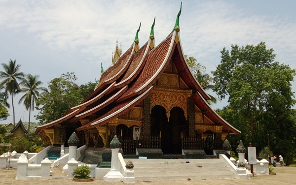 Unique architecture in Luang Prabang