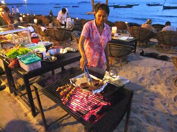 BBQ on Ochheuteal Street