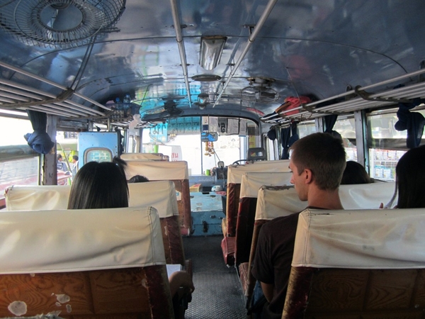 Enter Laos via Thailand