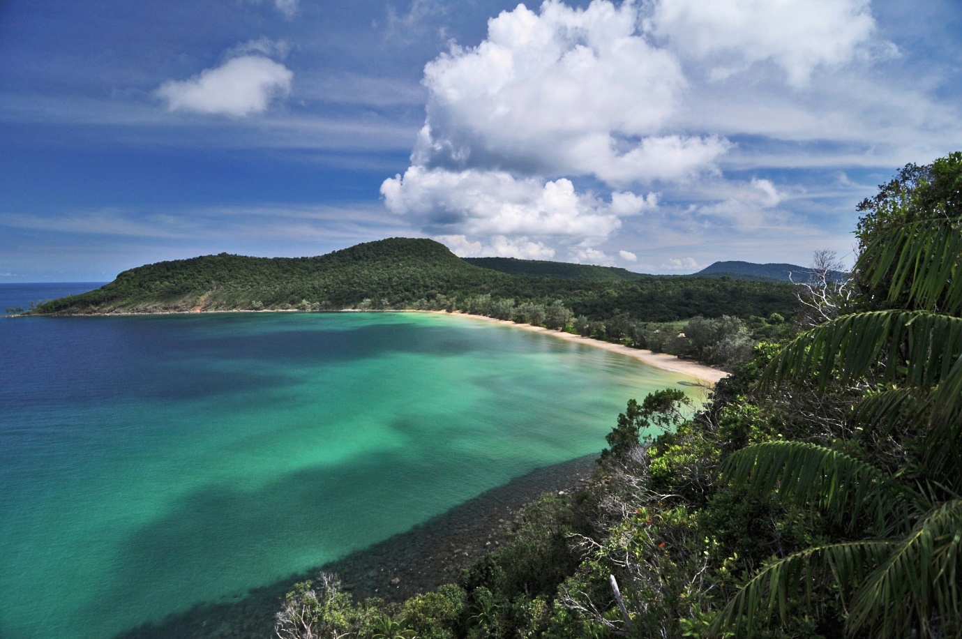 Lazy Beach of Koh Rong Saloem