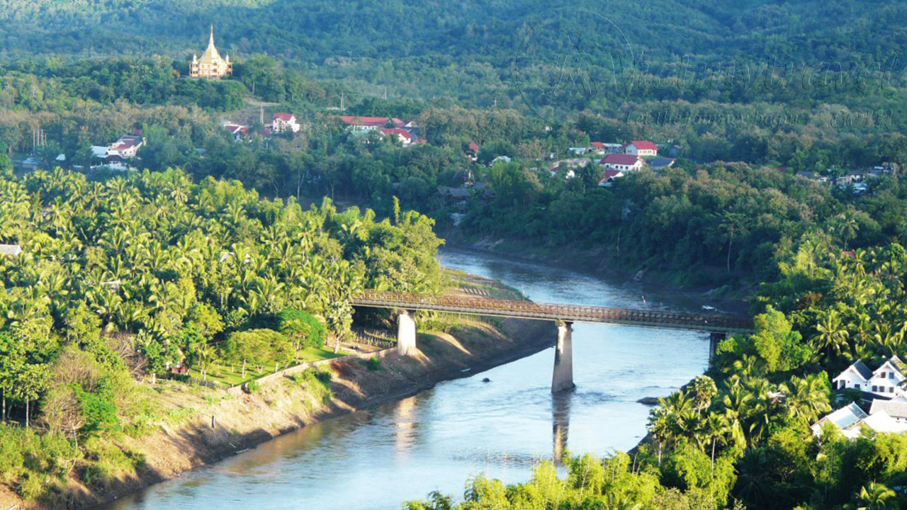 Beautiful natural landscape of Luang Prabang