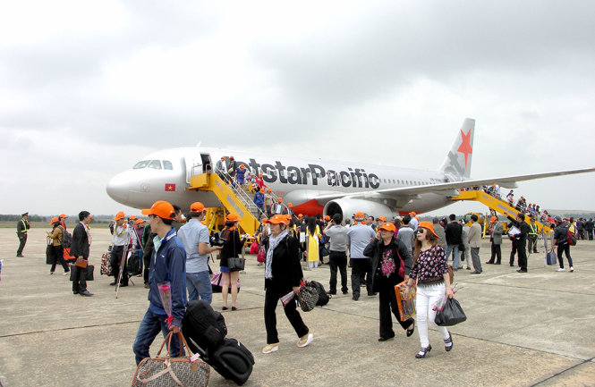 Jetstar Pacific between Dong Hoi and Chiang Mai