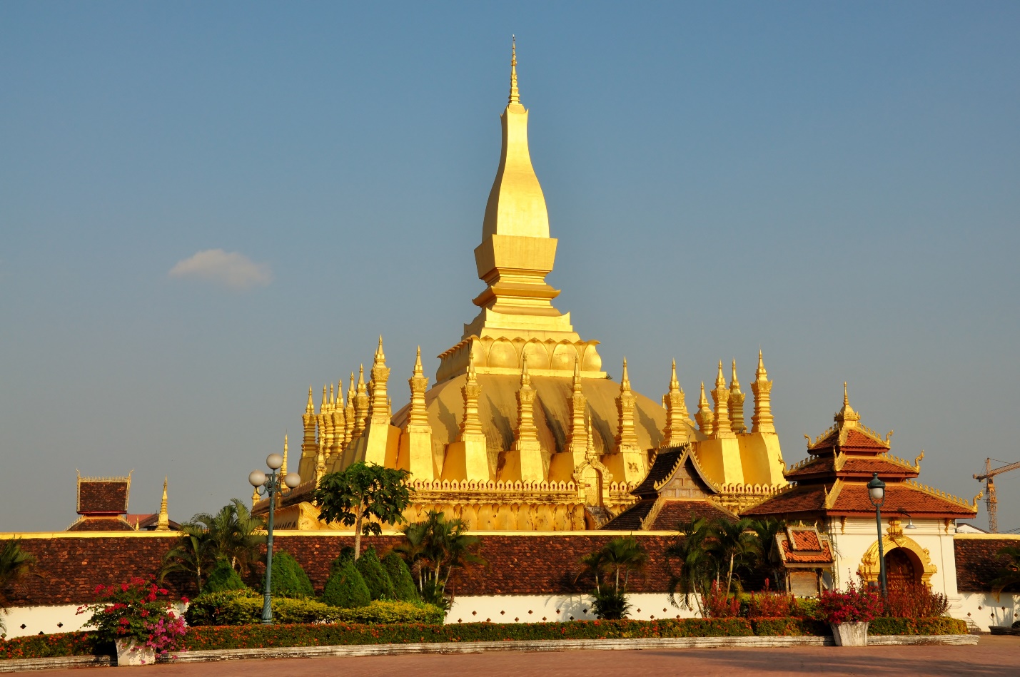 That Luang- a symbol of the land of a million elephants