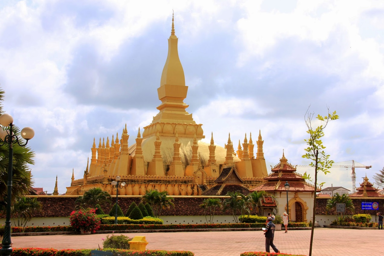 That Luang the symbol of Laos 