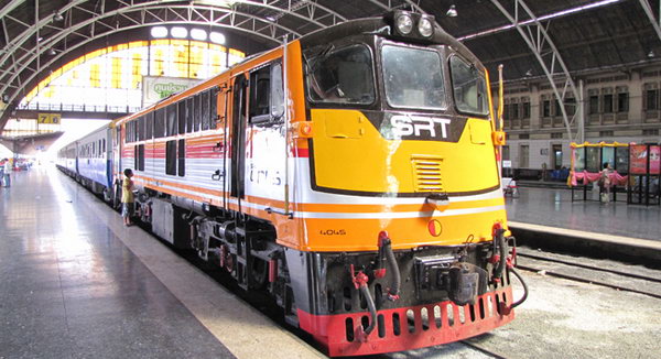 The trains in Thailand are now more convennient and modern