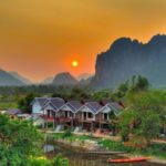 Vang Vieng peaceful and romantic town of Laos