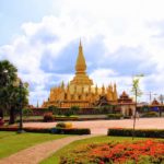 That Luang is on top uniquely designed pagodas in Laos